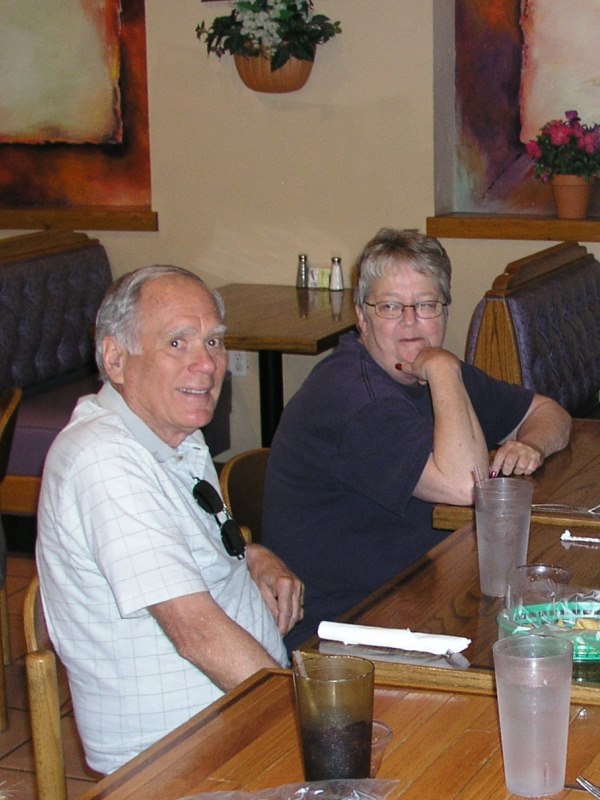 L-R: Carol George, Marvin Howard, George Huling, Jerry Brown, and Jack Bowling