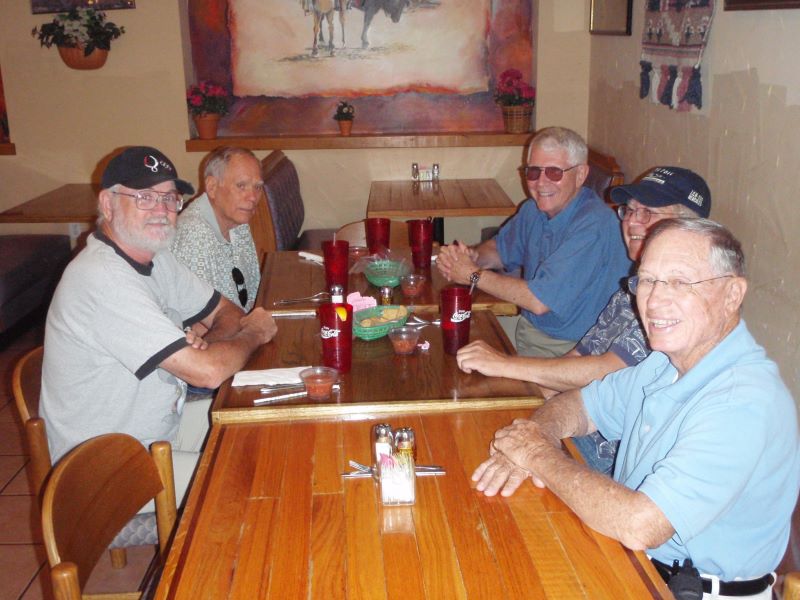 L-R: Marv Howard, Mike Crye, Jim Rushing, Harold Shiroma, Doug Dreggors