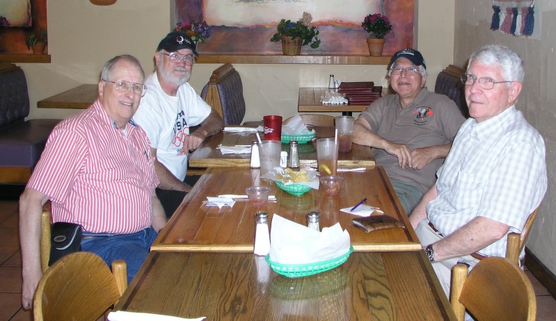 L-R:  Jim Harrison, Marvin Howard, Harold Shiroma, Jim Rushing