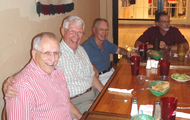 L-R:  Jim Harrison, Jim Rushing, Doug Dreggors, Ken Rogers