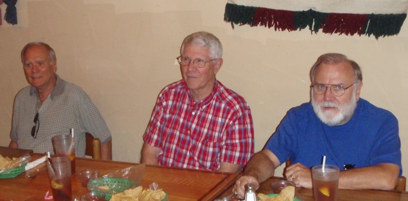 Mike Crye, Jim Rushing, and Jerry Brown