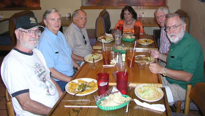 L-R:  Connie Wallner, Jim Wallner, George Huling