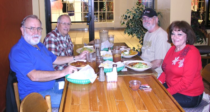 L-R: George Huling, Marvin Howard, Allegra Burnworth, Mike Crye, Jim Rushing