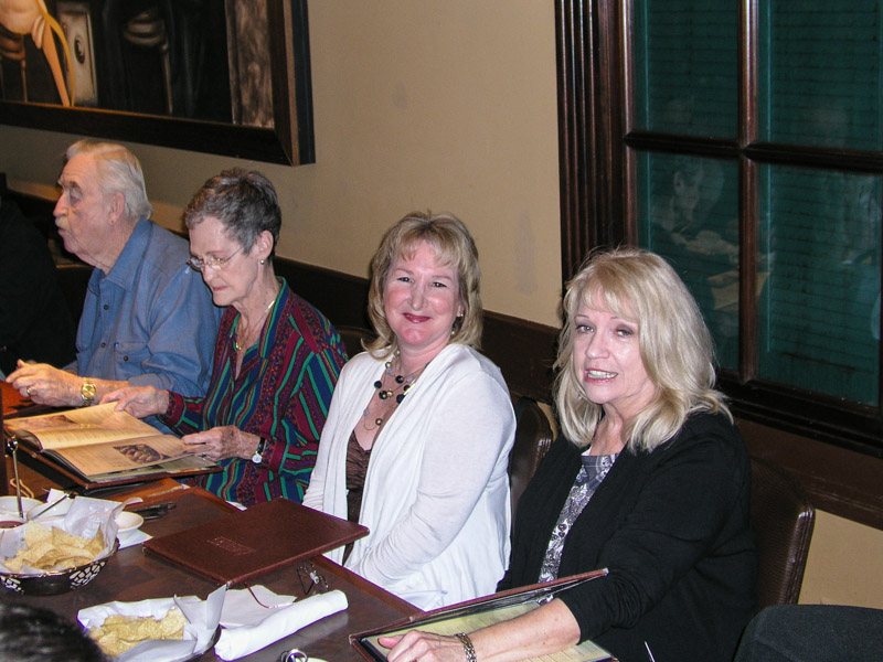 L-R: Charles and Betty Merritt, Annette Wooldridge, and Glenda Offutt. 