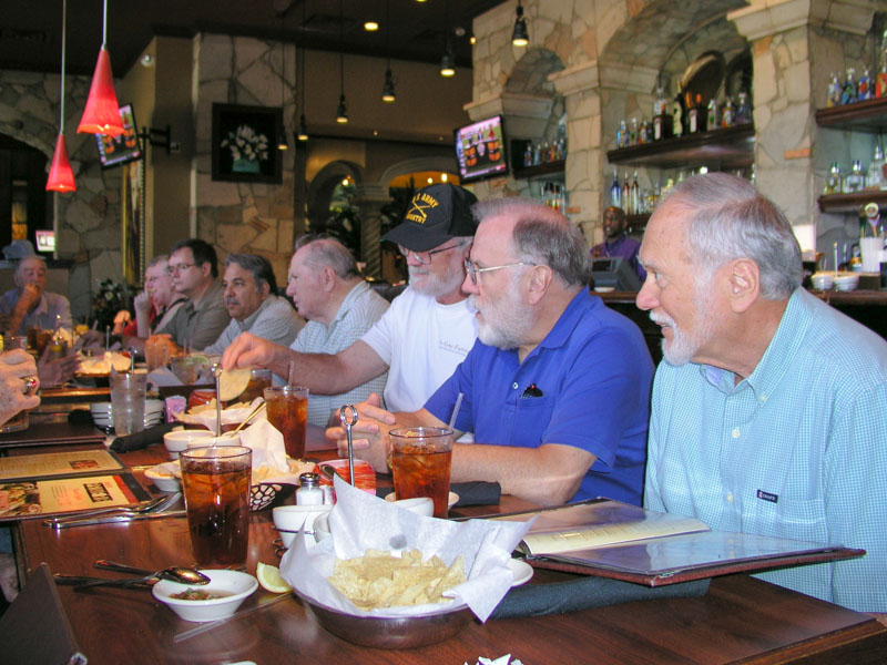 L-R: John Watson, Jim Rushing, Steve Rocha, Angie Rocha, Harold Shiroma, Charles Merritt, Betty Merritt, Amy Gehr, Klaus Gehr, Victor Elizondo, Terry Freeman, Marvin Howard, Jerry Brown, Mike Crye, Ken MItchell, Doug Dregors, Craig Dickey