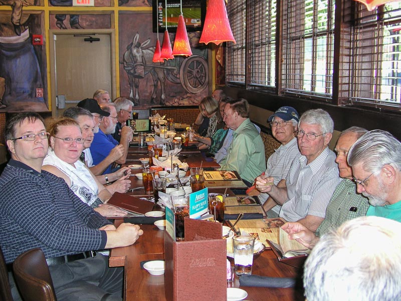 C-W from left: Klaus Gehr, Amy Gehr, Craig Dickey, Marvin Howard, Jerry Brown, Vic Cawoski, George Huling, Ronnie Deal, Betty Cawoski, Connie Wallner, Jim Wallner, Harold Shiroma, Jim Rushing, Mike Crye, Larry Pavlicek