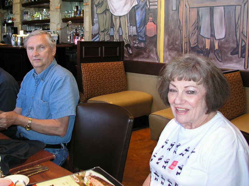 l-R: George Huling and Carol George