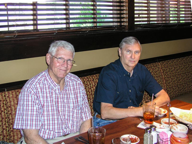 Jim Rushing and George Huling