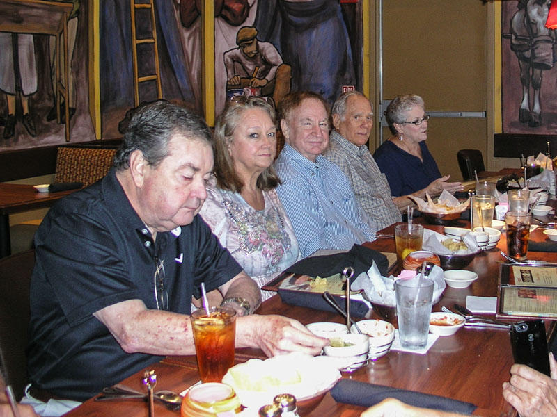 L-R: Craig Dickey, Connie Wallner, Jim Wallner, Mike Crye, Frances Bradford