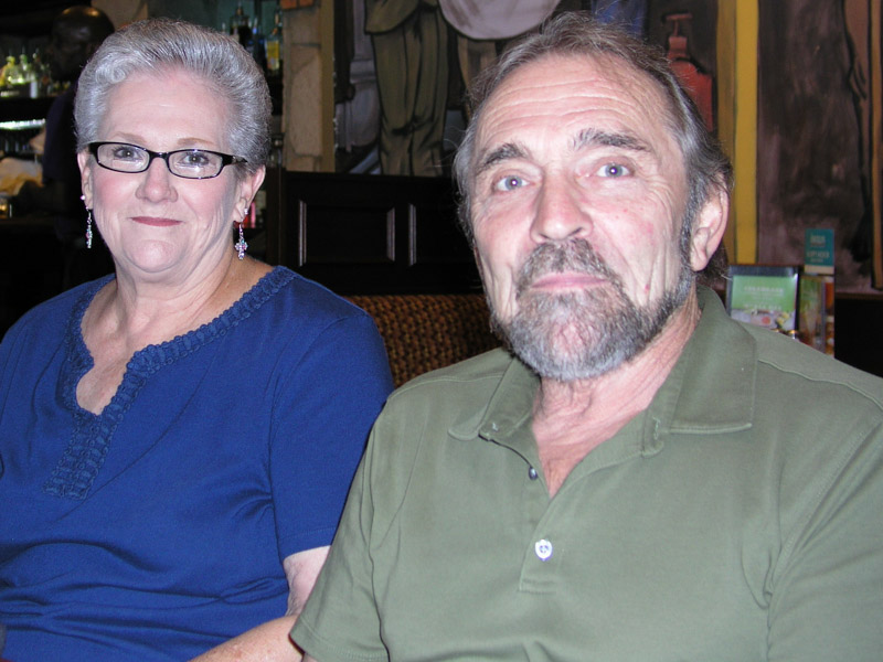 L-R: Frances Bradford and Chris Whicher