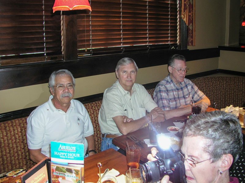 L-R: Mauricio Nuez, George Huling, and Jack Bowling