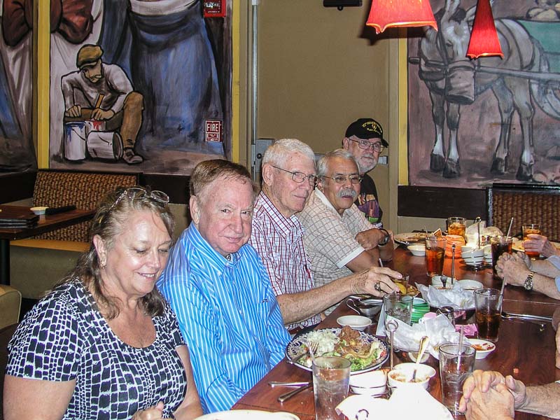 L-R: Connie Wallner, Jim Wallner, Jim Rushing, Mauricio Nuez, Marvin Howard