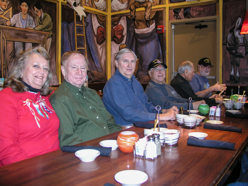 L-R: Connie Wallner, Jim Wallner, George Huling, Harold Shiroma, Mike Crye, Marvin Howard