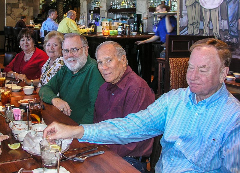 L-R: Angie Rocha, Diane Derks, Jerry Brown, Mike Crye, Jim Wallner