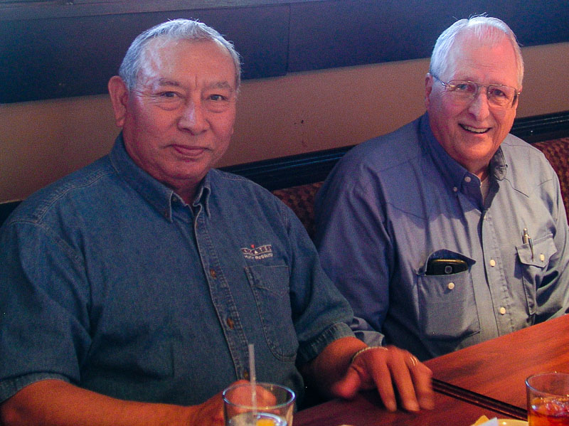 L-R: Steve Rocha, Jim Harrison