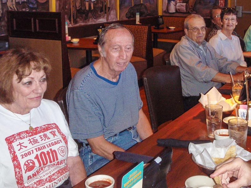 L-R: Carol George, Keith Wagner, Dennis and Joyce Kaplan