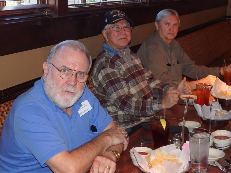 Jerry Brown, Harold Shiroma, and George Huling