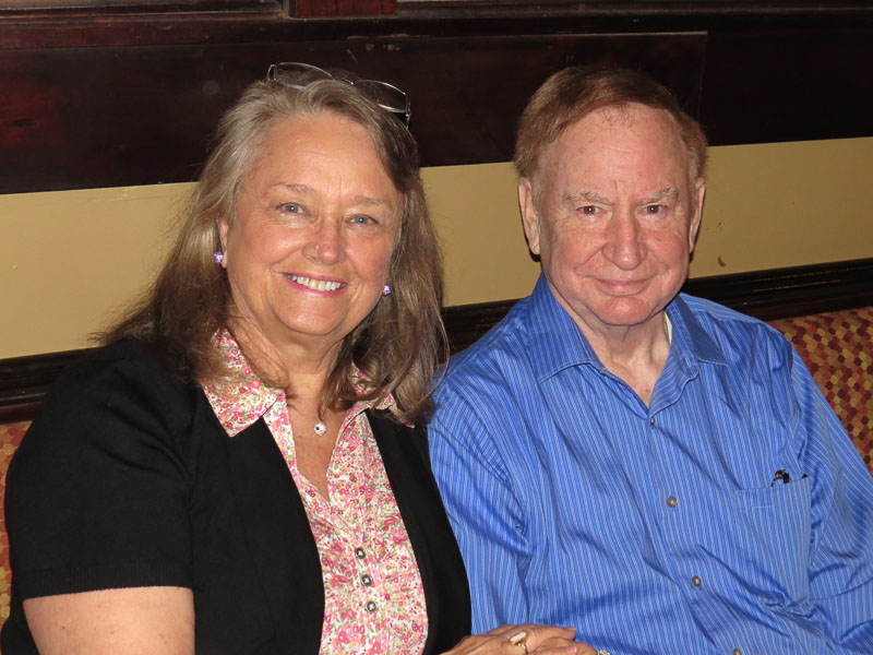 Connie and Jim Wallner look like they're ready for the summer. 