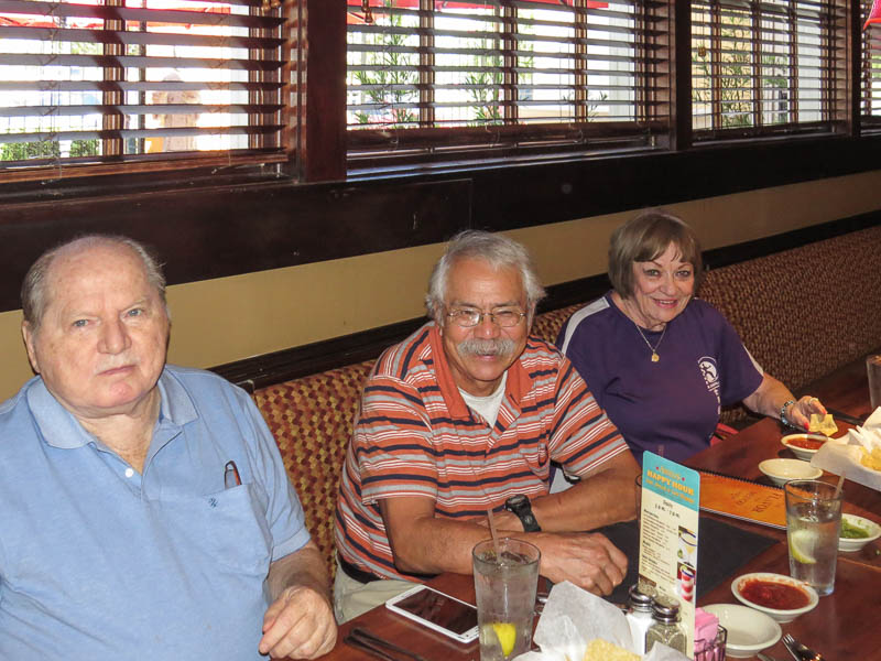 L-R: Terry Freeman, Mauricio Nuez, Carol George