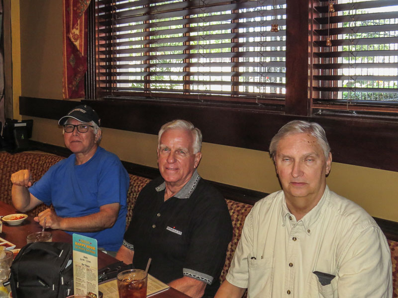 L-R: Harold Shiroma, Vic Cawoski, George Huling