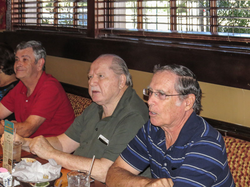 L-R: Rex Stephens, Terry Freeman, Ken Rogers