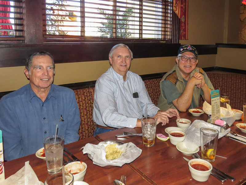 Ken Rogers, George Huling, and Harold Shiroma