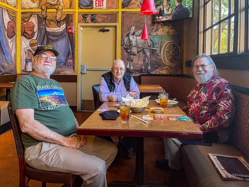 Marvin Howard, Jim Harrison, and Jim Sumlin