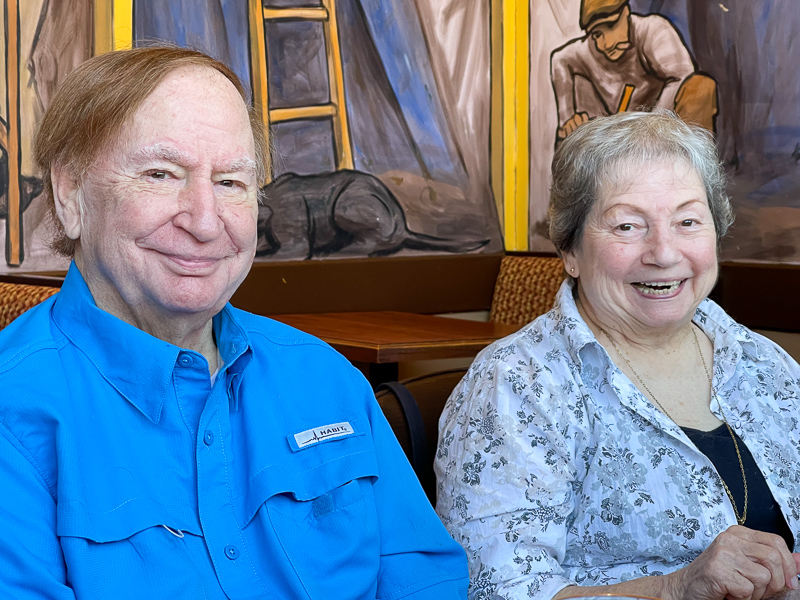 Jim Wallner and Allegra Burnworth