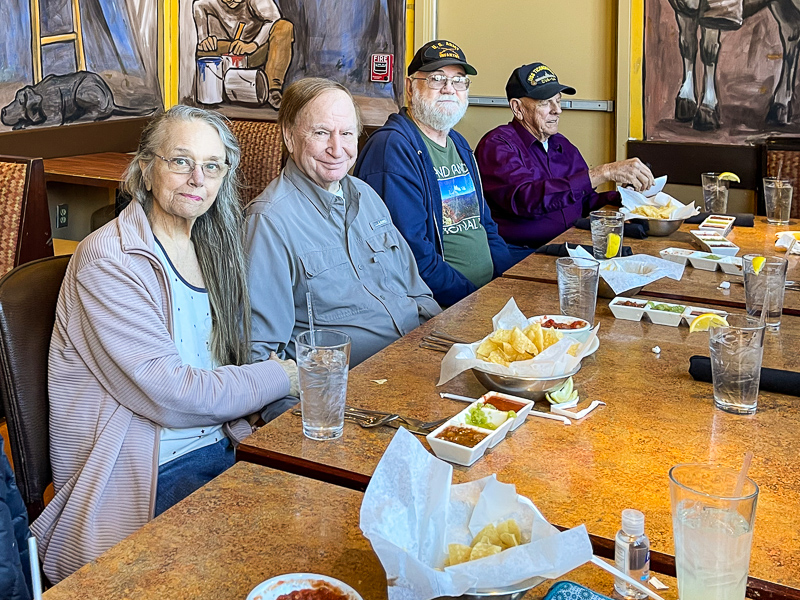 Connie and Jim Wallner, Marvin Howard, and Mike Lewis
