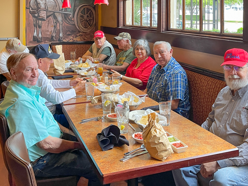 Jim Wallner, Mike Lewis, Cal Mower, Gary Huber, Harold Shiroma, Angie Rocha, Steve Rocha, Jim Sumlin