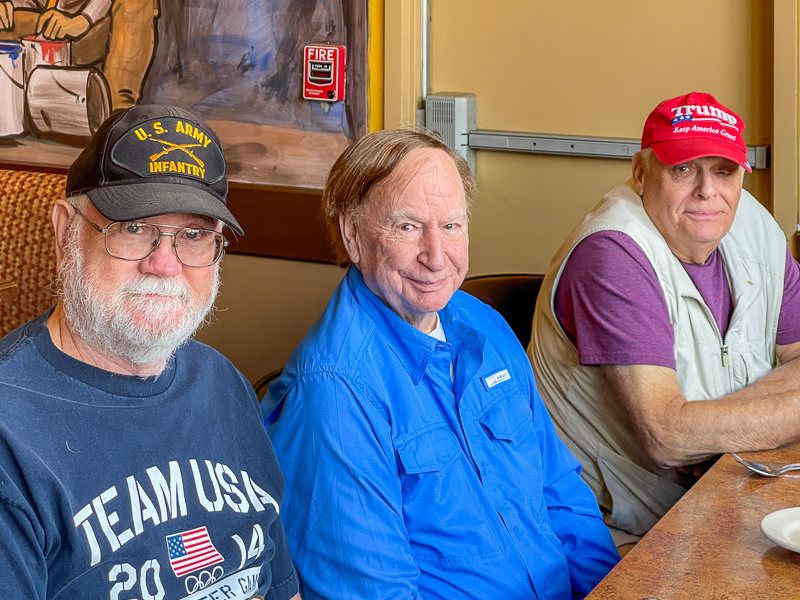 Marvin Howard, Jim Wallner, and Gerry Huber