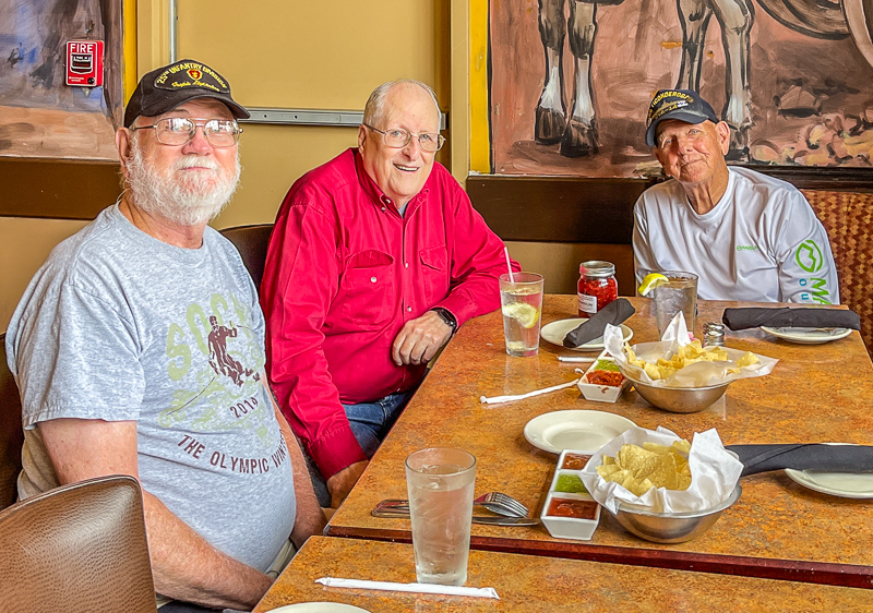 Marvin Howard, Jim Harrison, and Mike Lewis