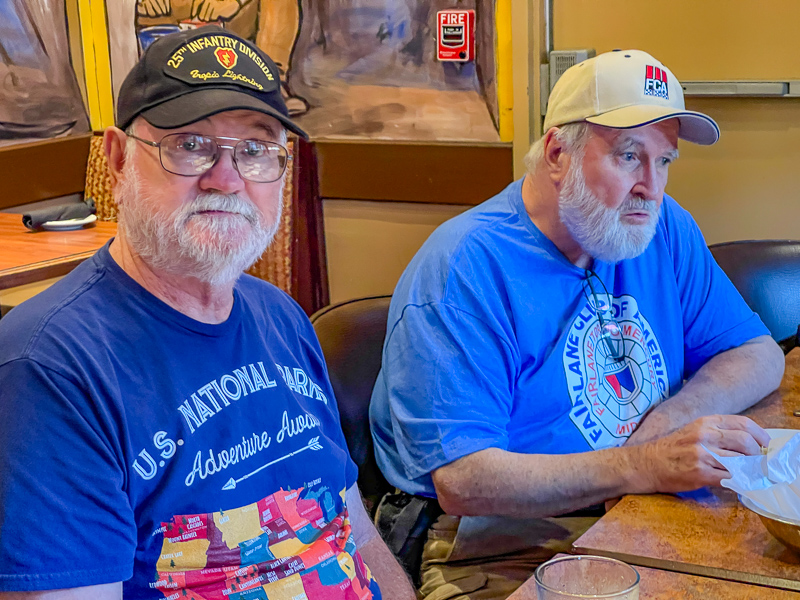 Marvin Howard and Cal Mower