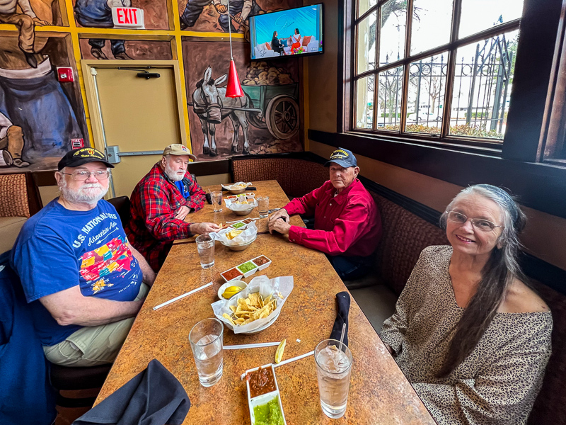 Marvin Howard, Cal Mowrer, Mike Lewis, and Connie Wallner