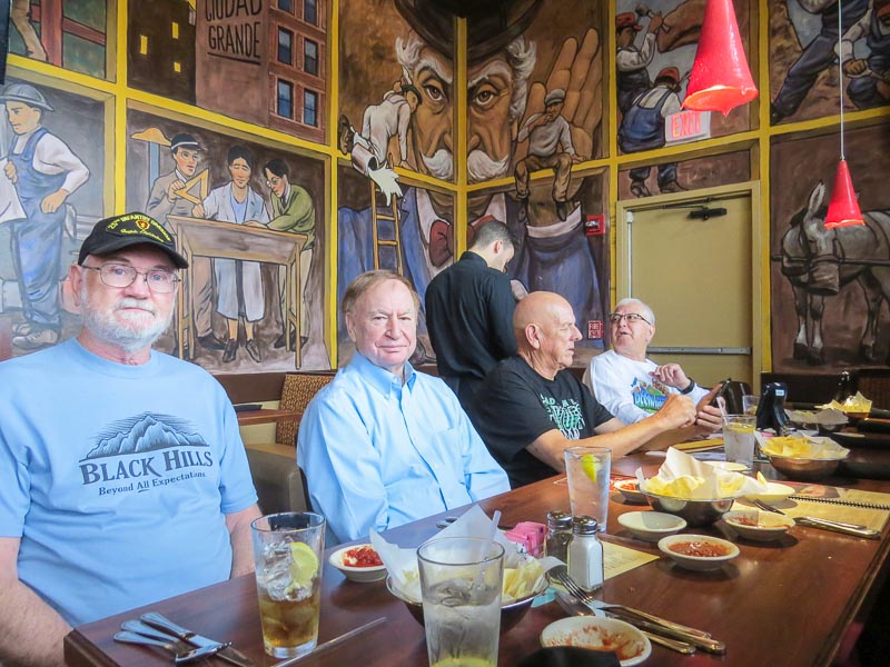 L-R: Marvin Howard, Jim Wallner, Mike Lewis, and Harold Shiroma