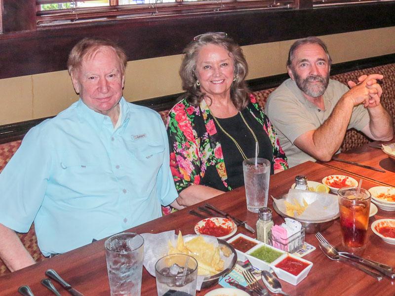 Jim and Connie Wallner with Chris Whicher