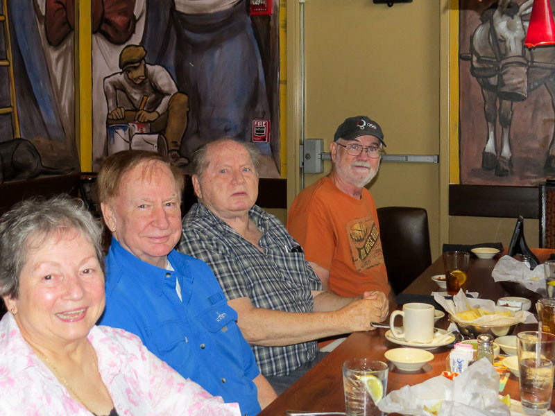 L-R: Allegra Burnworth, Jim Wallner, Terry Freeman, Marvin Howard