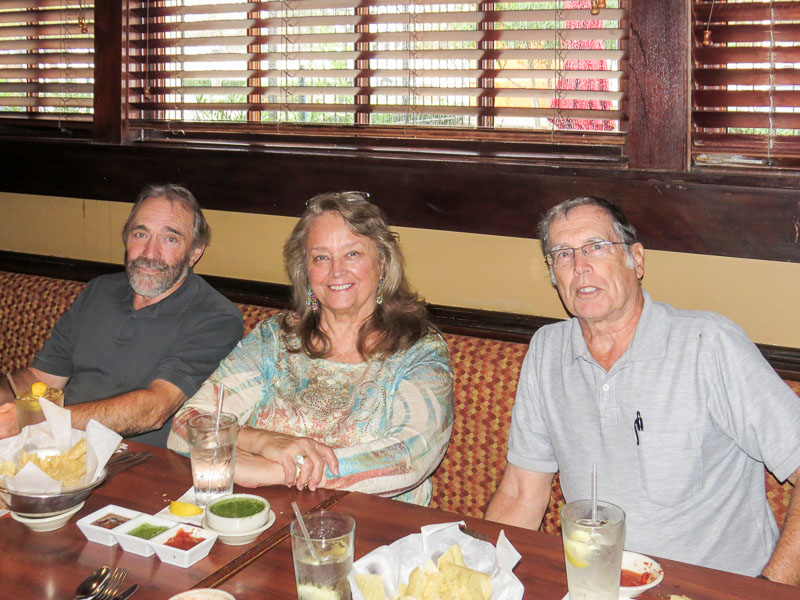 L-R: Chris Whicher, Connie Wallner, and Ken Rogers