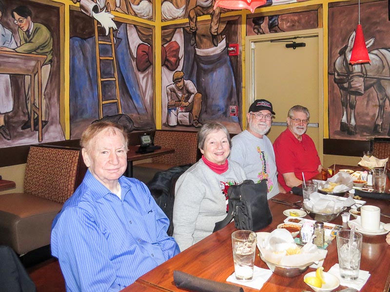 L-R: Jim Wallner, Allegra Burnworth, Marvin Howard, Larry Pavlicek