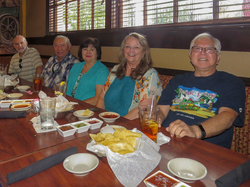 L-R: John Watson, Steve Rocha, Angie Rocha, Connie Wallner, and Harold Shiroma.