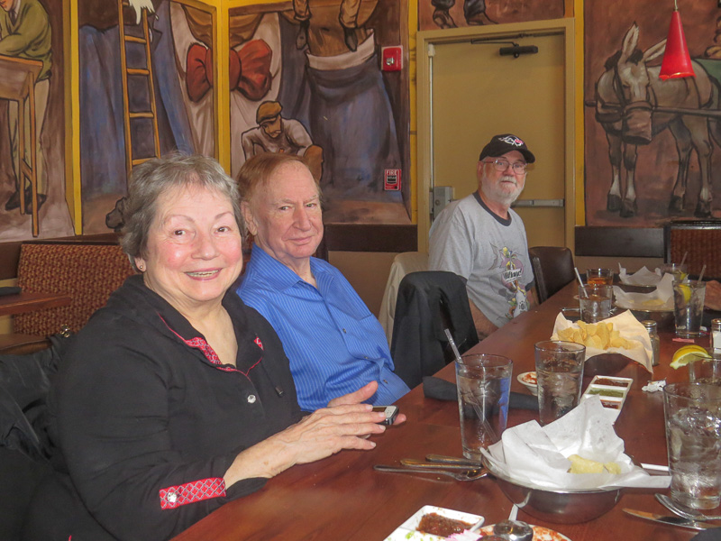 L-R: Jim Wallner, Allegra Burnworth, Jim Wallner, and Marvin Howard