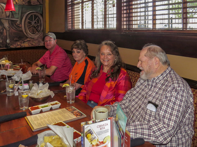 L-R: Ken Mitchell, Carol George, Connie Wallner, and Terry Freeman