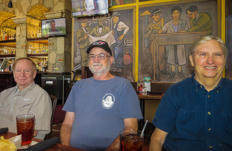 L-R: Jim Wallner, Marvin Howard, George Huling