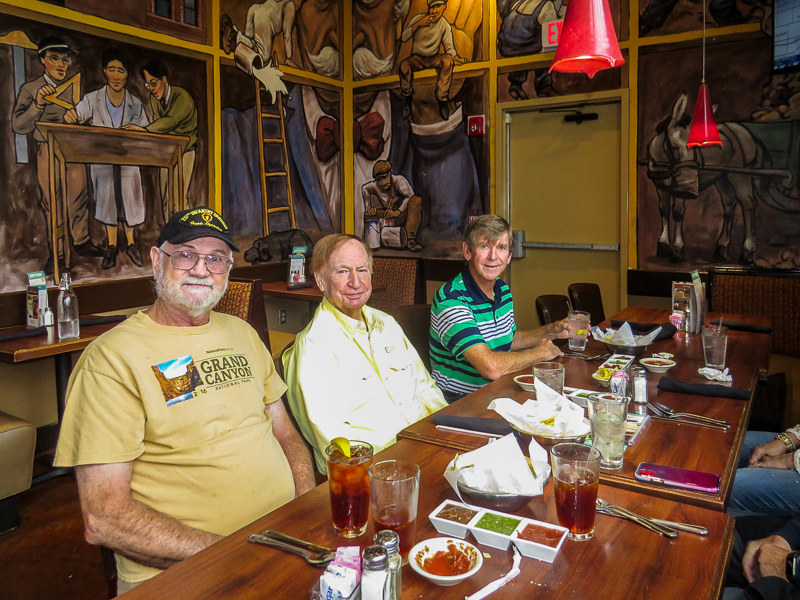 L-R: Marvin Howard, Jim Wallner, and Peter Grau