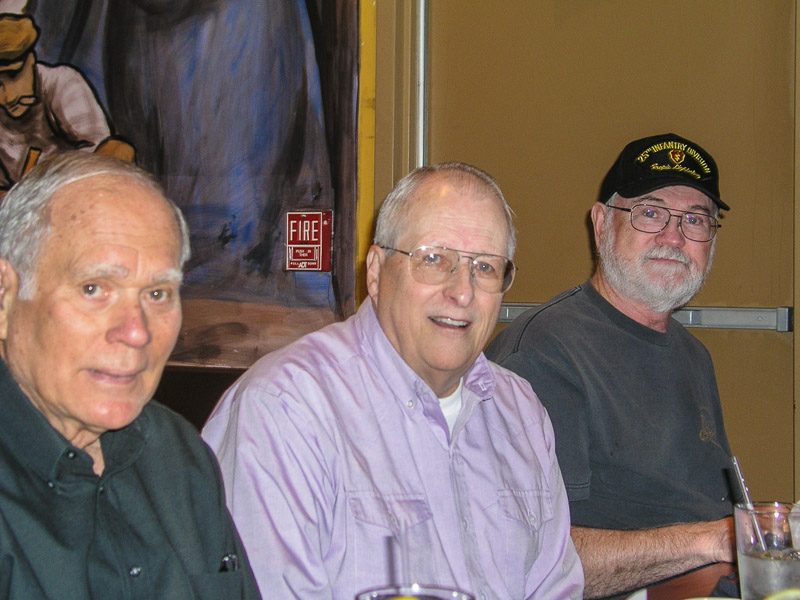 L-R: Mike Crye, Jim Harrison, Marvin Howard.