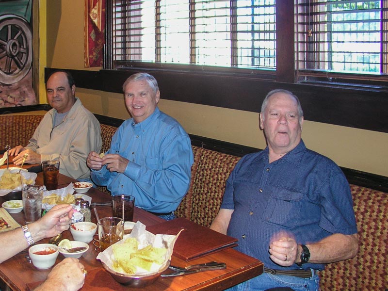 L-R: John Volkman, George Huling, and Ronnie Deal