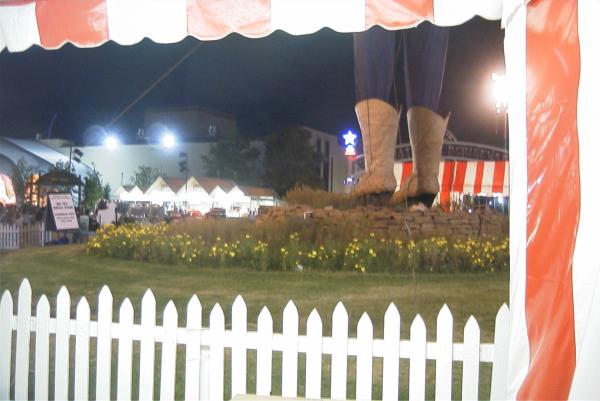 Big Tex's boots