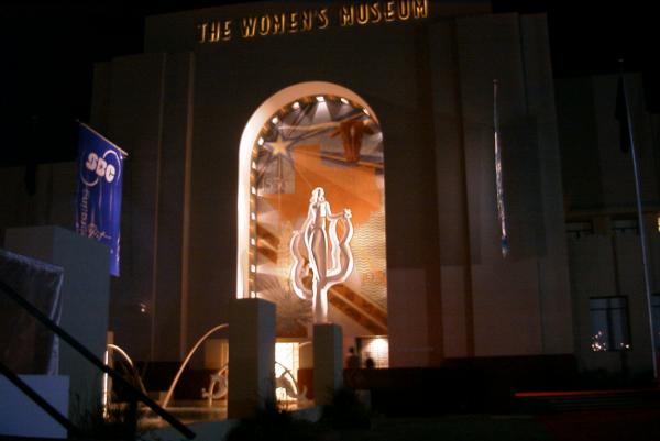 Venus Rising from a Cactus - Facade of new Women's Museum