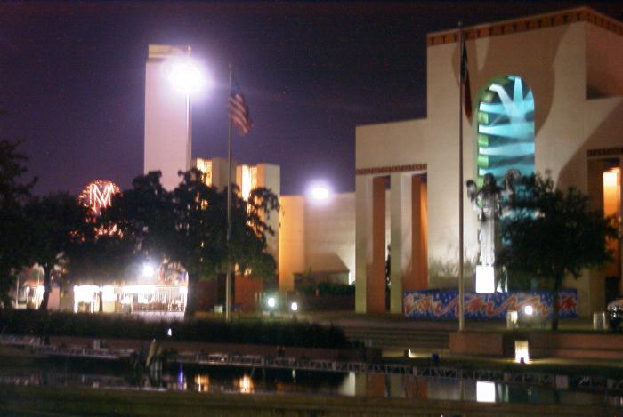 The State Fair at night