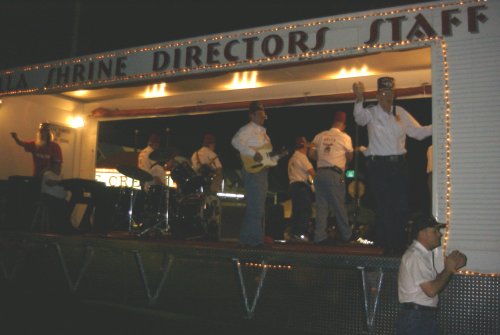 As usual, the parade ended with the Hella Shriners swing band